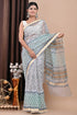 Designer Hand Block Print Kota Doria Saree (KDS30)